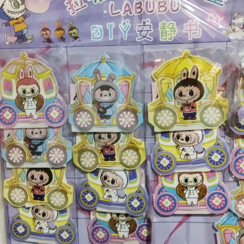 

sticker kereta labubu / stiker edukasi labubu kencana