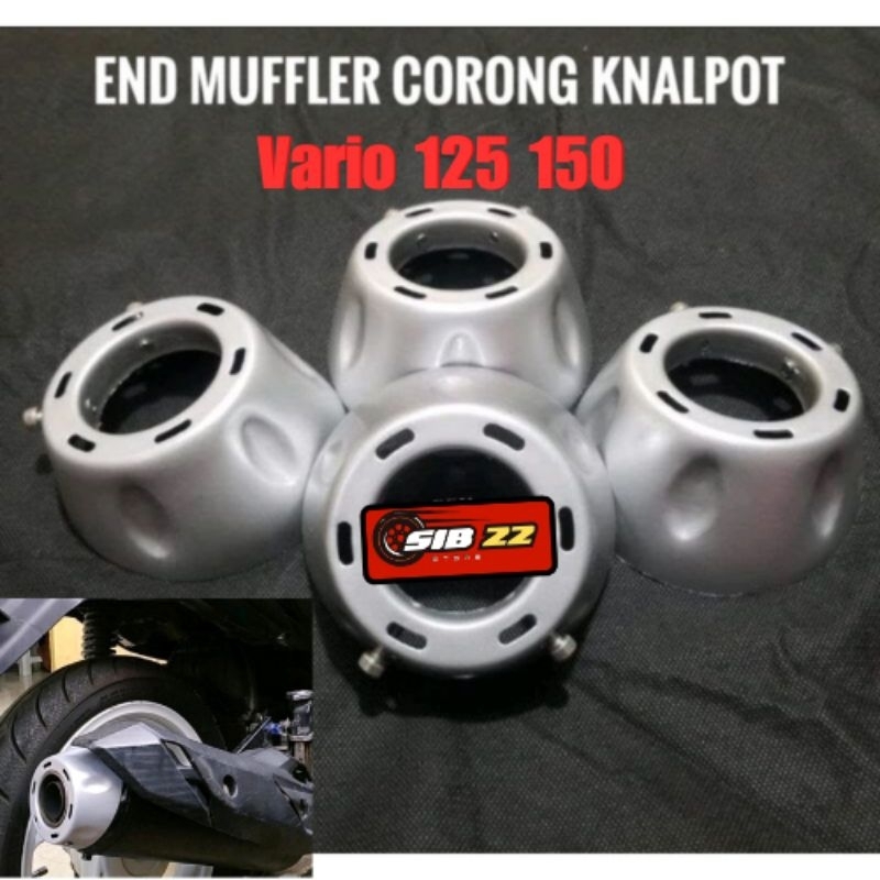 end muffler vario endcup ujung knalpot vario/end muffler / end mufler End muffler Vario 125 150