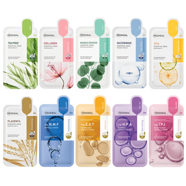 MEDIHEAL Sheet Mask - NEW FORMULA