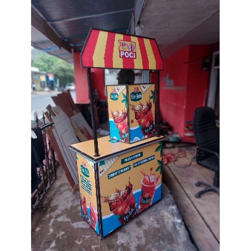 booth portable teh  poci