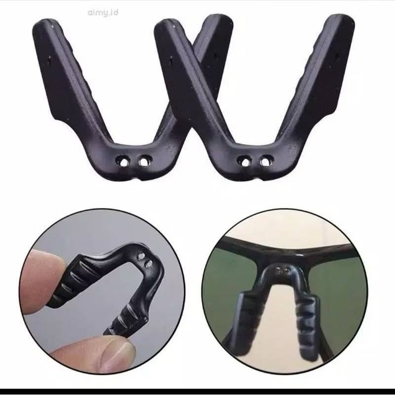 Nosepad karet kacamata plastik sport a