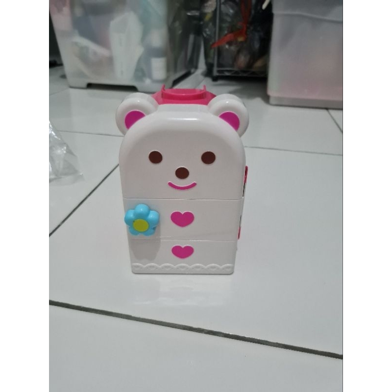 preloved mainan rumah boneka mell chan kulkas