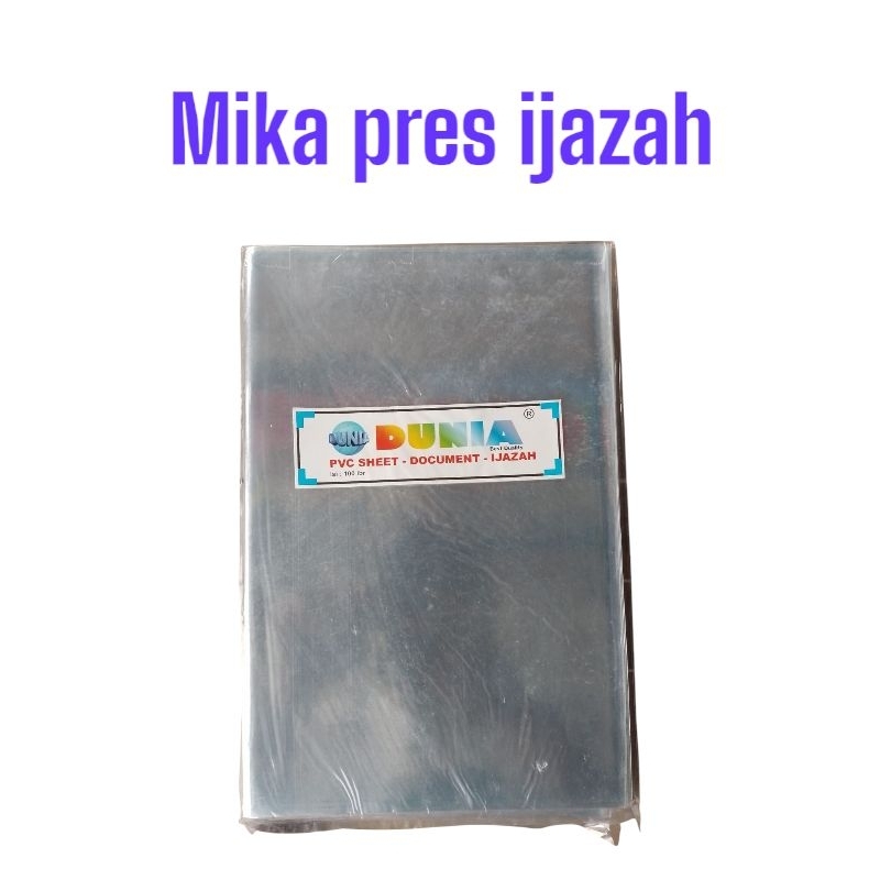 

MIKA PRES IJAZAH / DOKUMEN F4 (100 LBR)