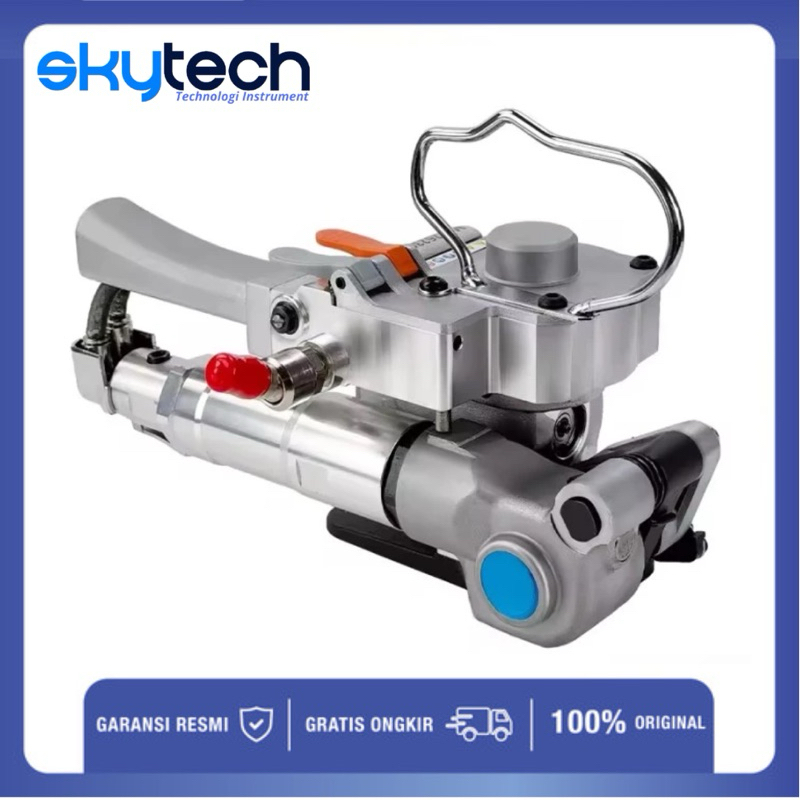 Pneumatic strapping tool handheld machine