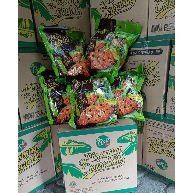 

Pisang Coklat Balihaiii 1 karton isi 6 pack