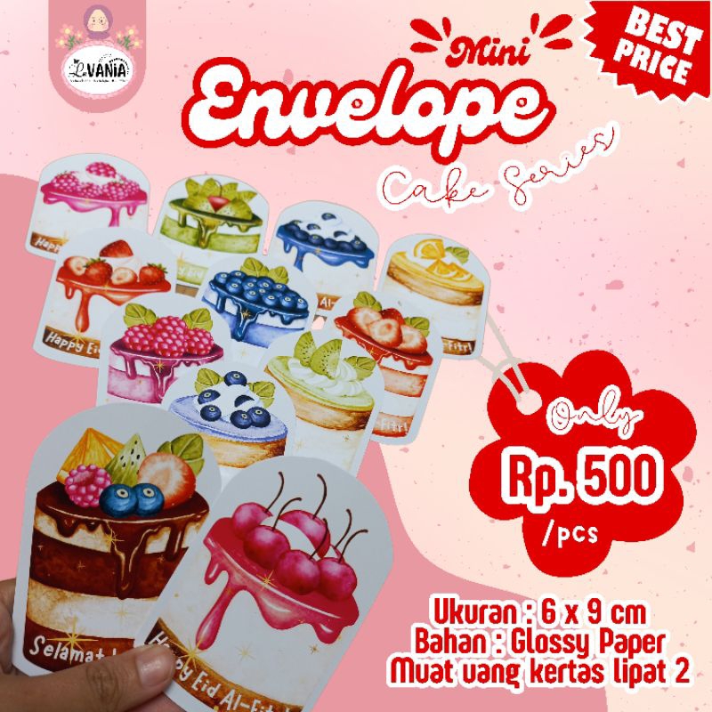 

Le Vania Mini Amplop Unik (Rp. 500/pcs) | Premium Glossy Paper
