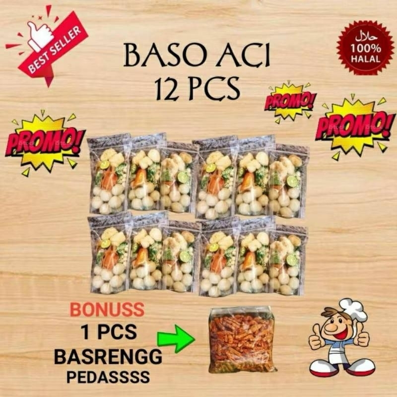 

Baso aci 12 Pcs / Baso aci paket 12 pcs
