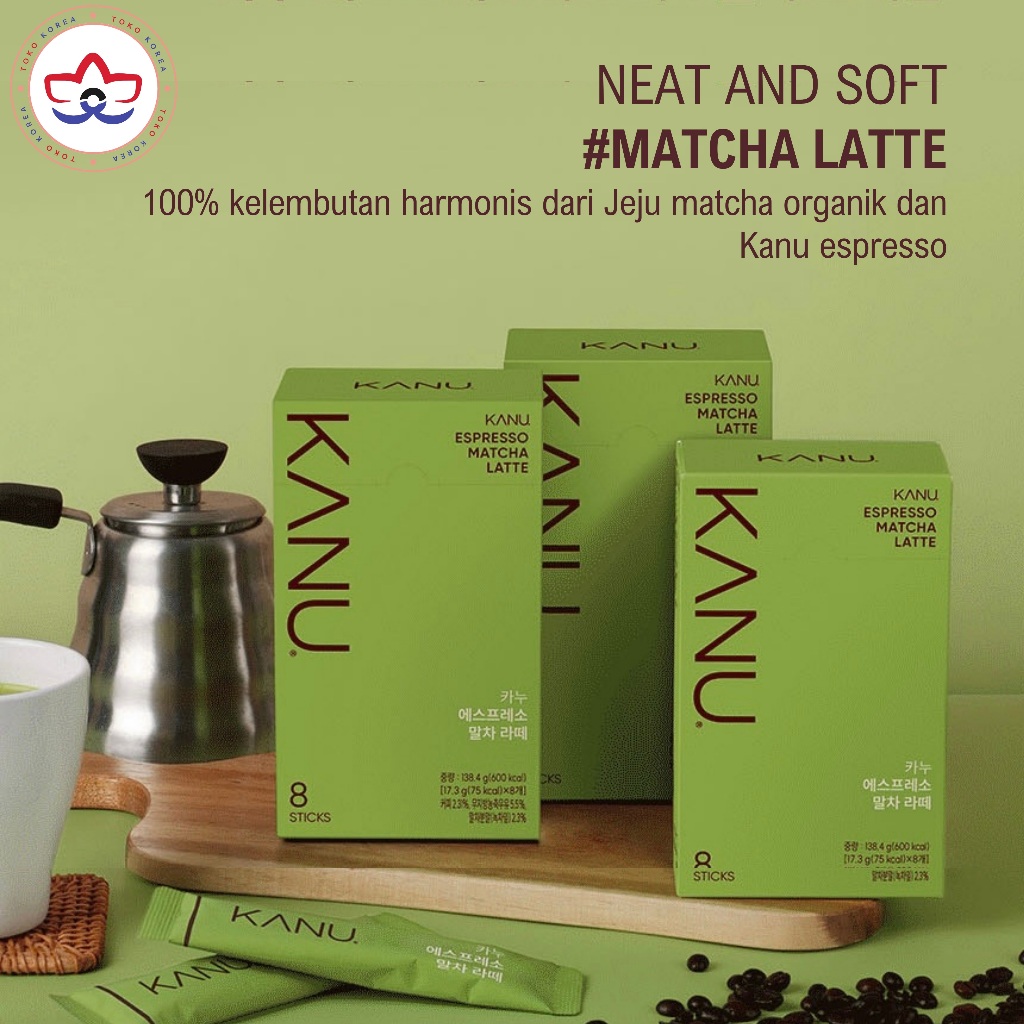 

[ KANU ] ESPRESSO MATCHA LATTE (8 STICKS)