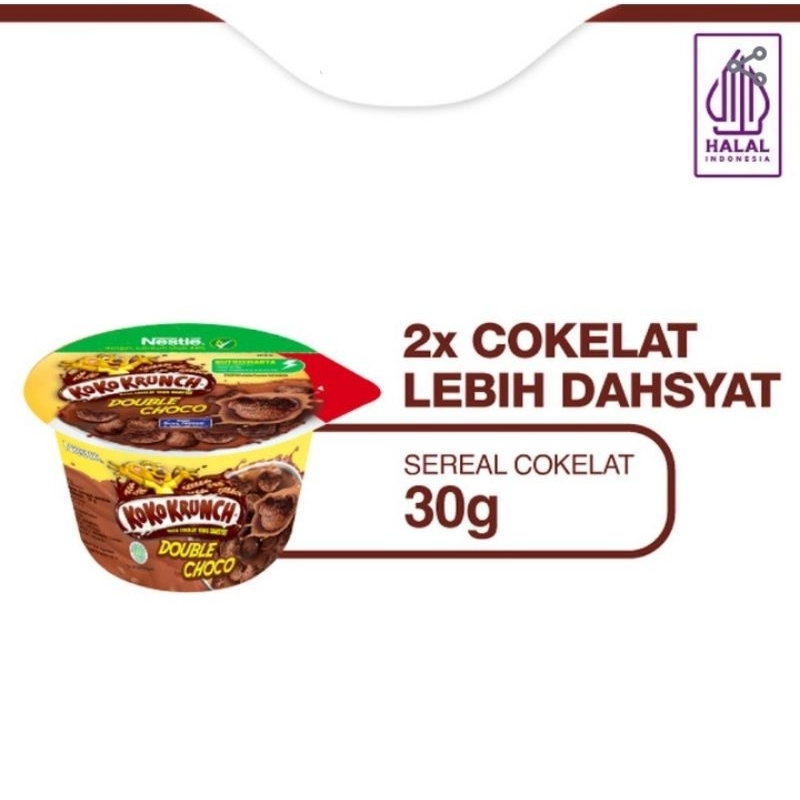 

Nestle Cereal Breakfast DoubleChoco Koko Krunch 30G