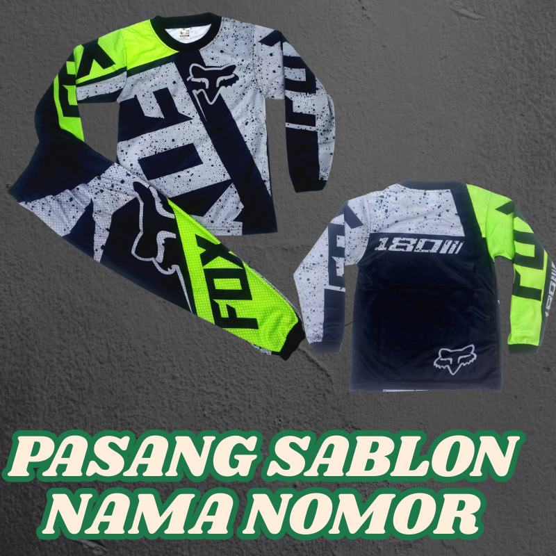 jersey balap motor cross baju balap anak murah