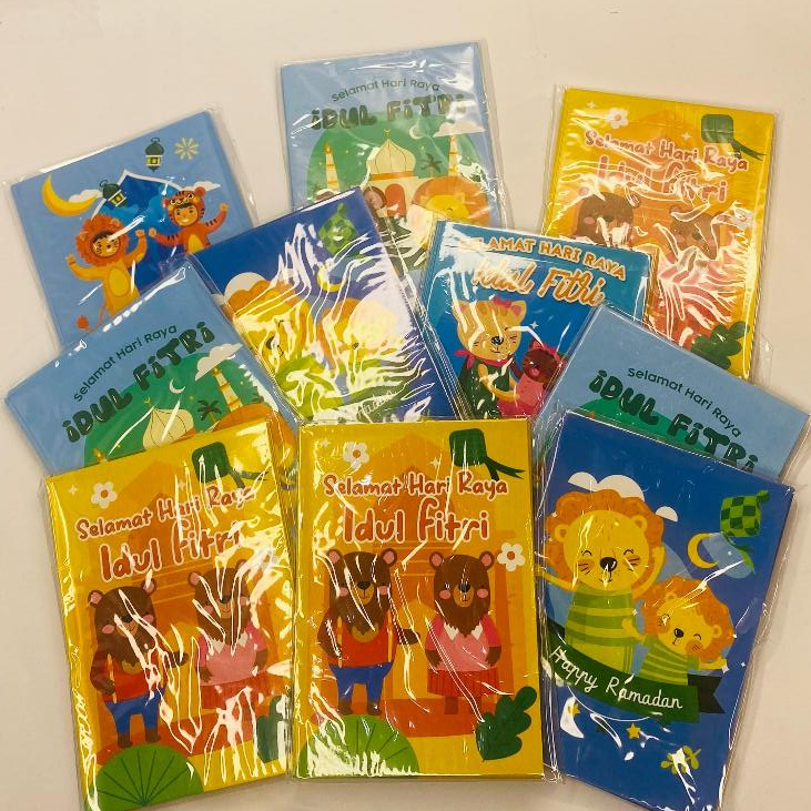 

Amplop THR Bergambar / Amplop Lebaran Isi 100PCS