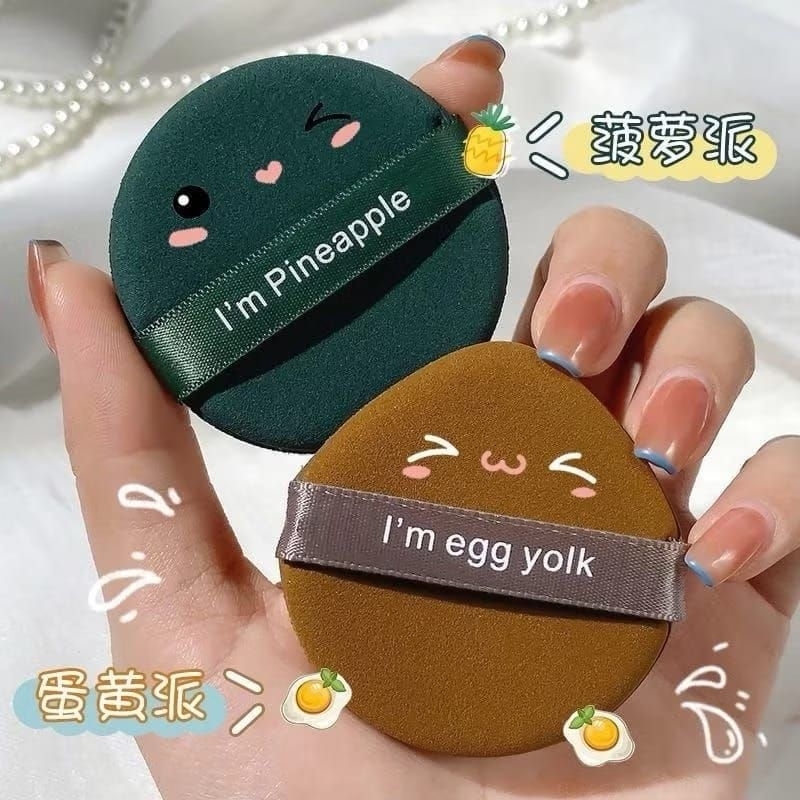 Spons Air Puff Cushion Lembut / Spons Bedak Basah / Spons Bedak Tabur