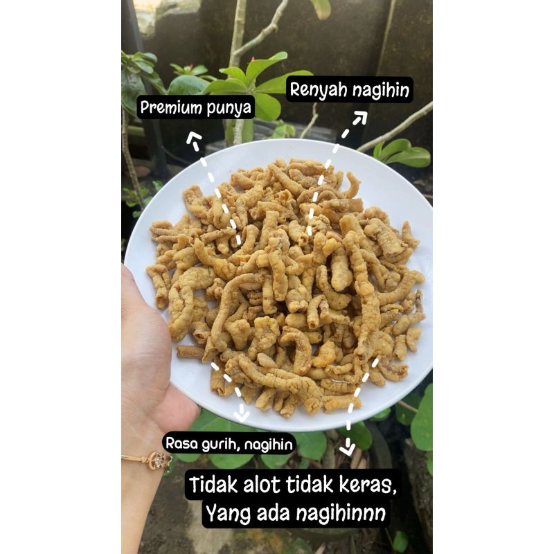 

Kripik Usus 1kg