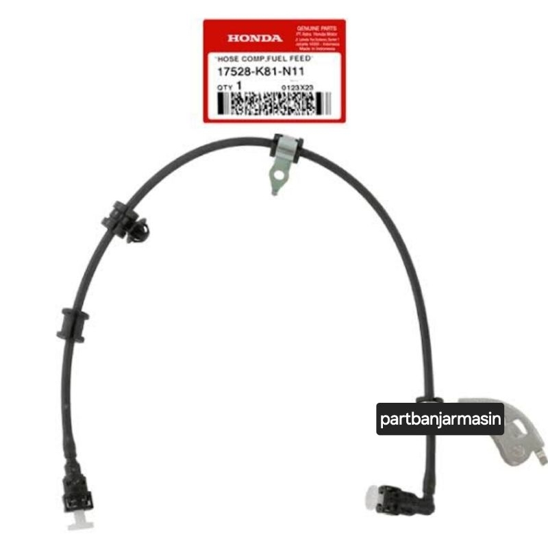 17528k81n11 SELANG BENSIN BEAT ESP 2017 SELANG BENSIN K81 SELANG BENSIN BEAT STREET