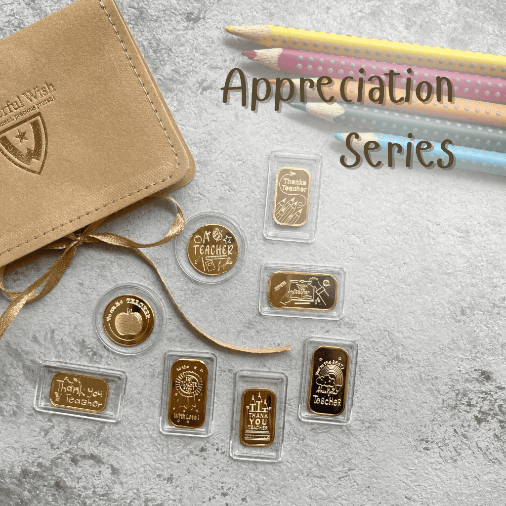 Wonderful Wish Emas Batangan 24Karat Custom Ukir Appreciation Series