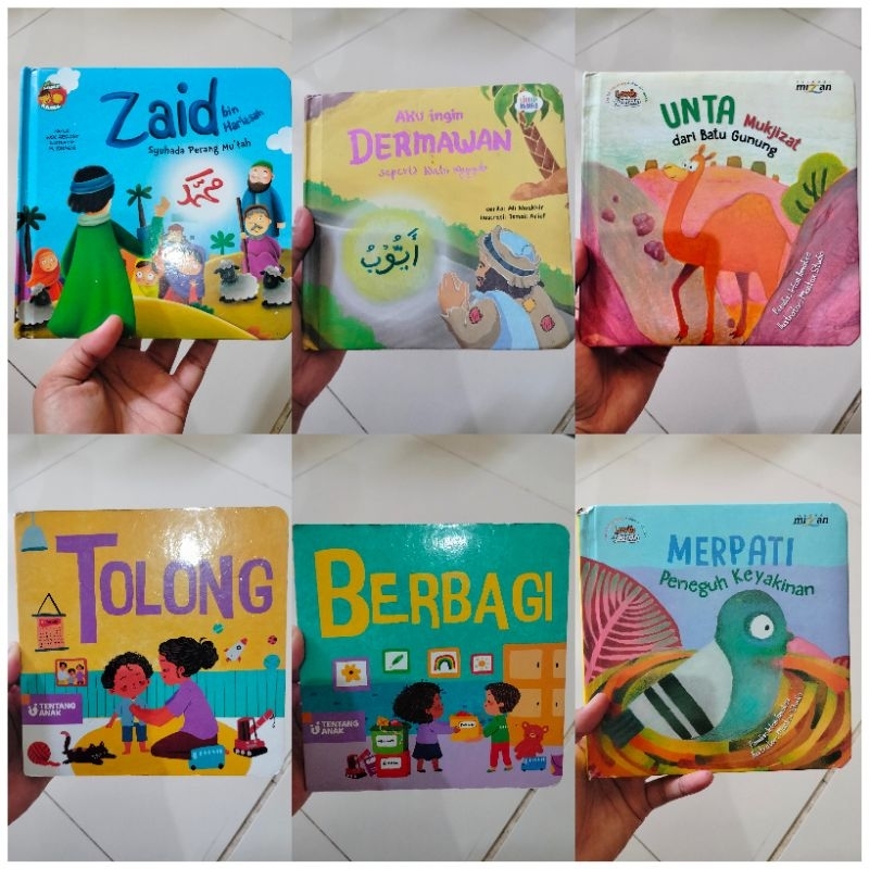 Preloved Boardbook / Buku bekas anak murah