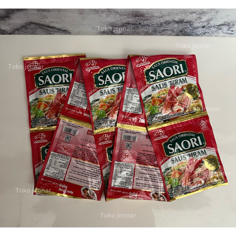 

SAORI Saus Tiram 23 ml / renceng ‘10s