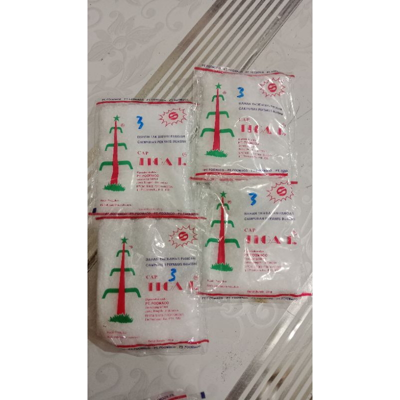 

3T pemanis buatan 25gr pemanis buatan cap 3T