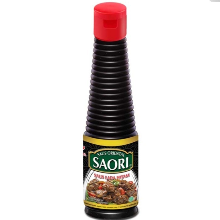 

Saori Saus Lada Hitam Kemasan 133 ml//SAORI LADA HITAM//saori