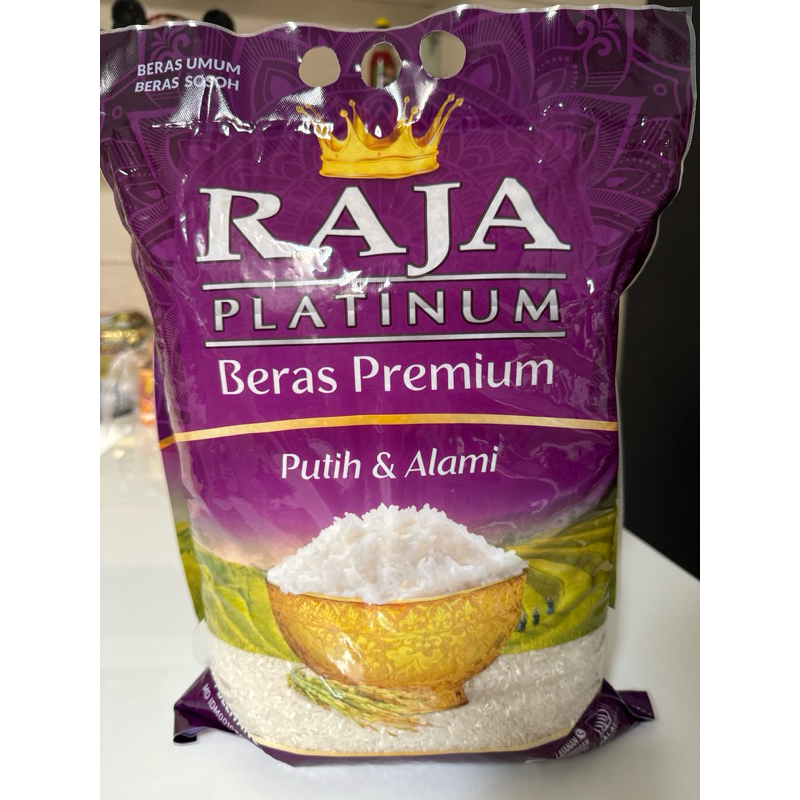 

RajaPlatinumBeras Premium5kg(kemasanbaru)