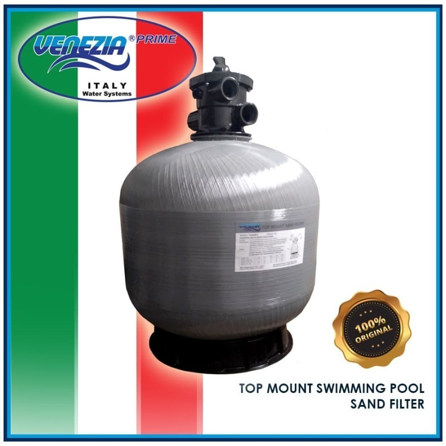 Filter Venezia P 800 Filter Venezia Untuk 2 HP dan 3 HP output 2" - SAND FILTER VENEZIA KOLAM RENANG