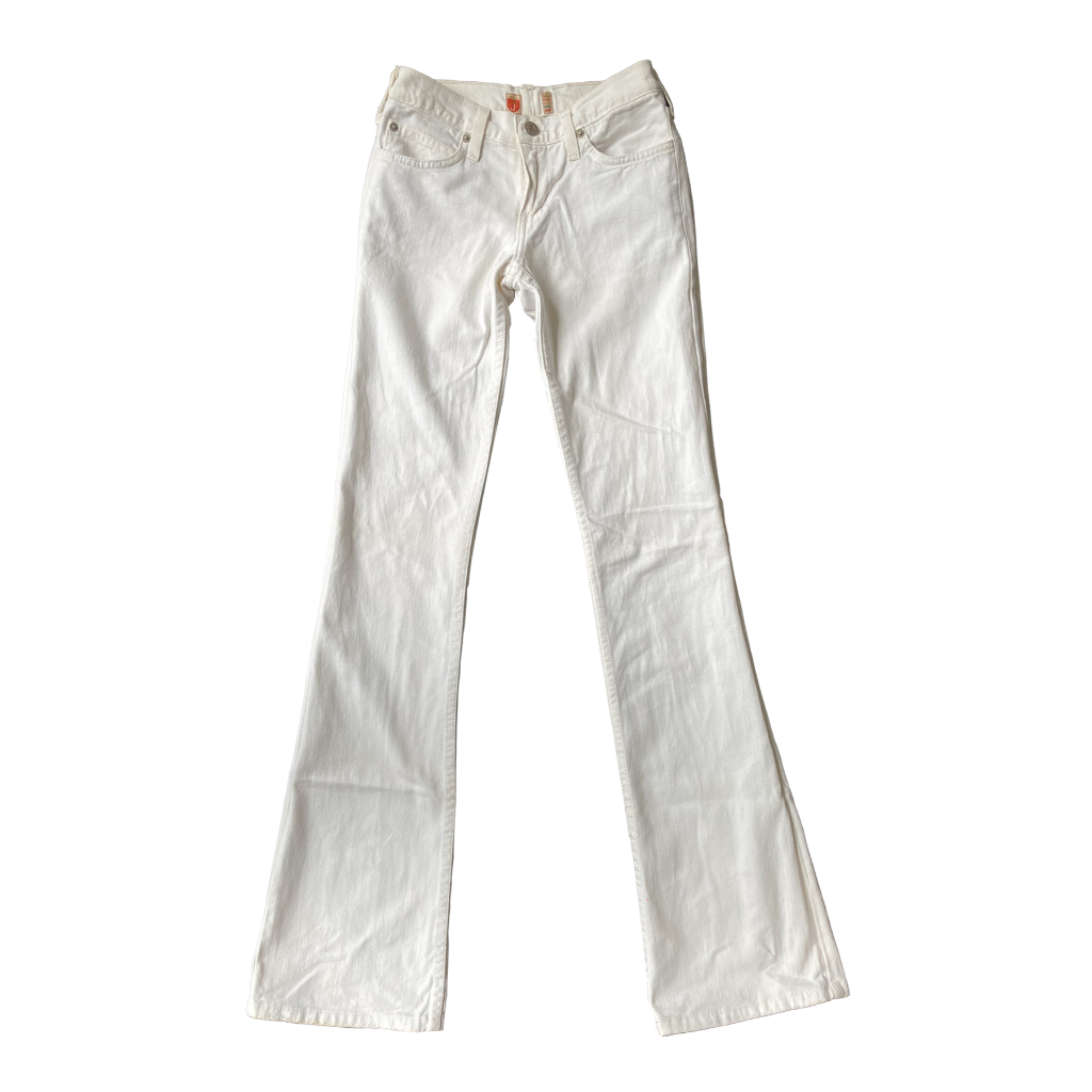 Juicy Couture white bootcut pants GOOD CONDITION