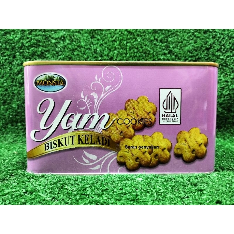 

Monsta Yam Cookies Biskuit Keladi 700gr Impor Malaysia HALAL