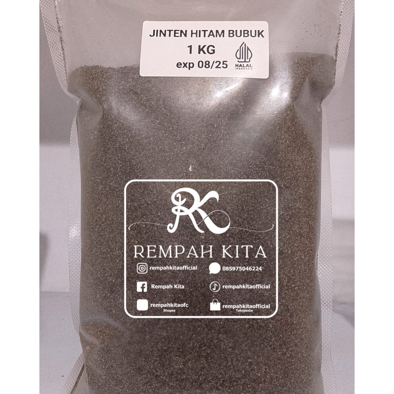 

BLACK CUMIN POWDER | JINTEN HITEM BUBUK | REMPAH KITA OFFICIAL