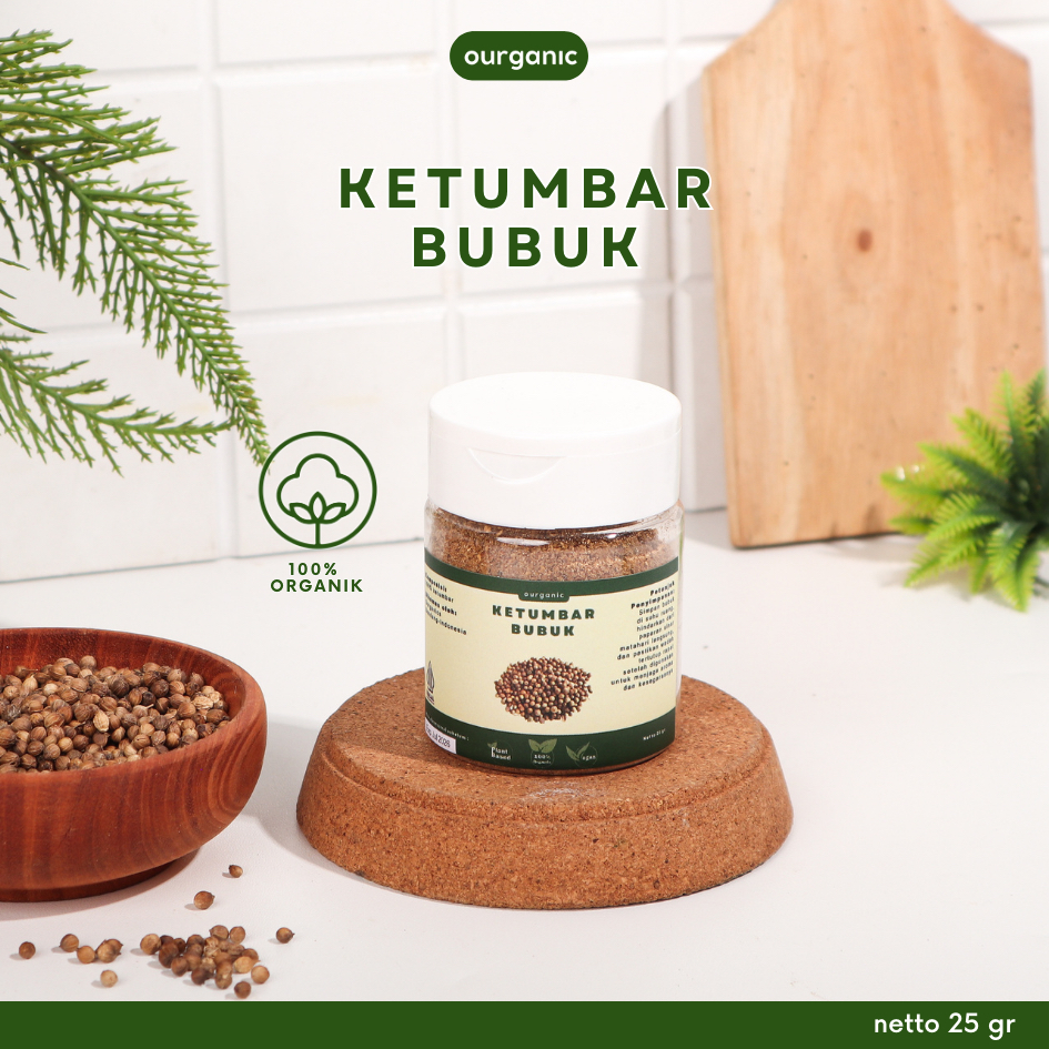

Ourganic Ketumbar Bubuk Premium Rempah