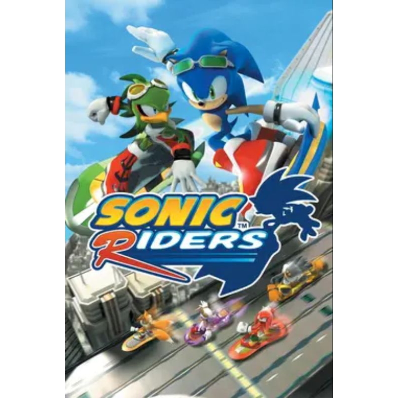DVD GAME PS 4 HEN SONIC RIDERS