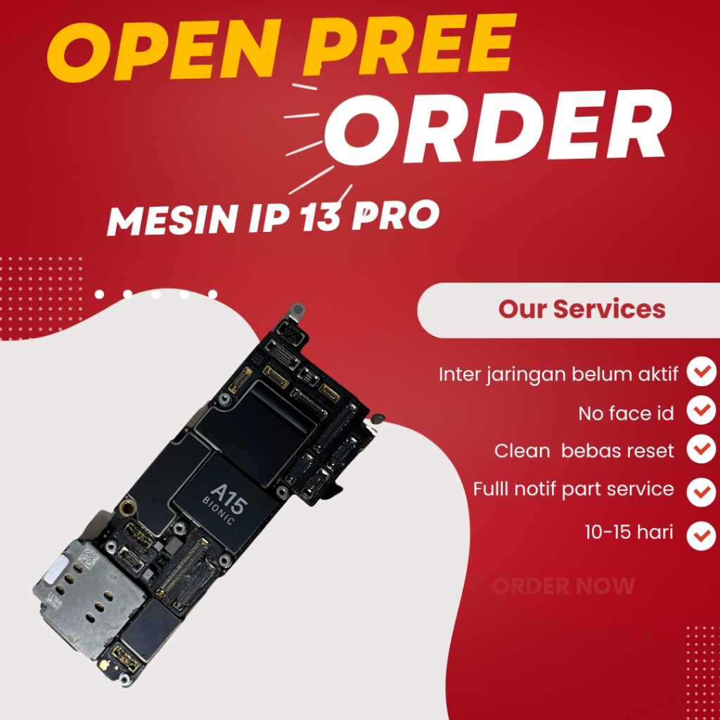 board mesin ip 13 pro normal siap pakai
