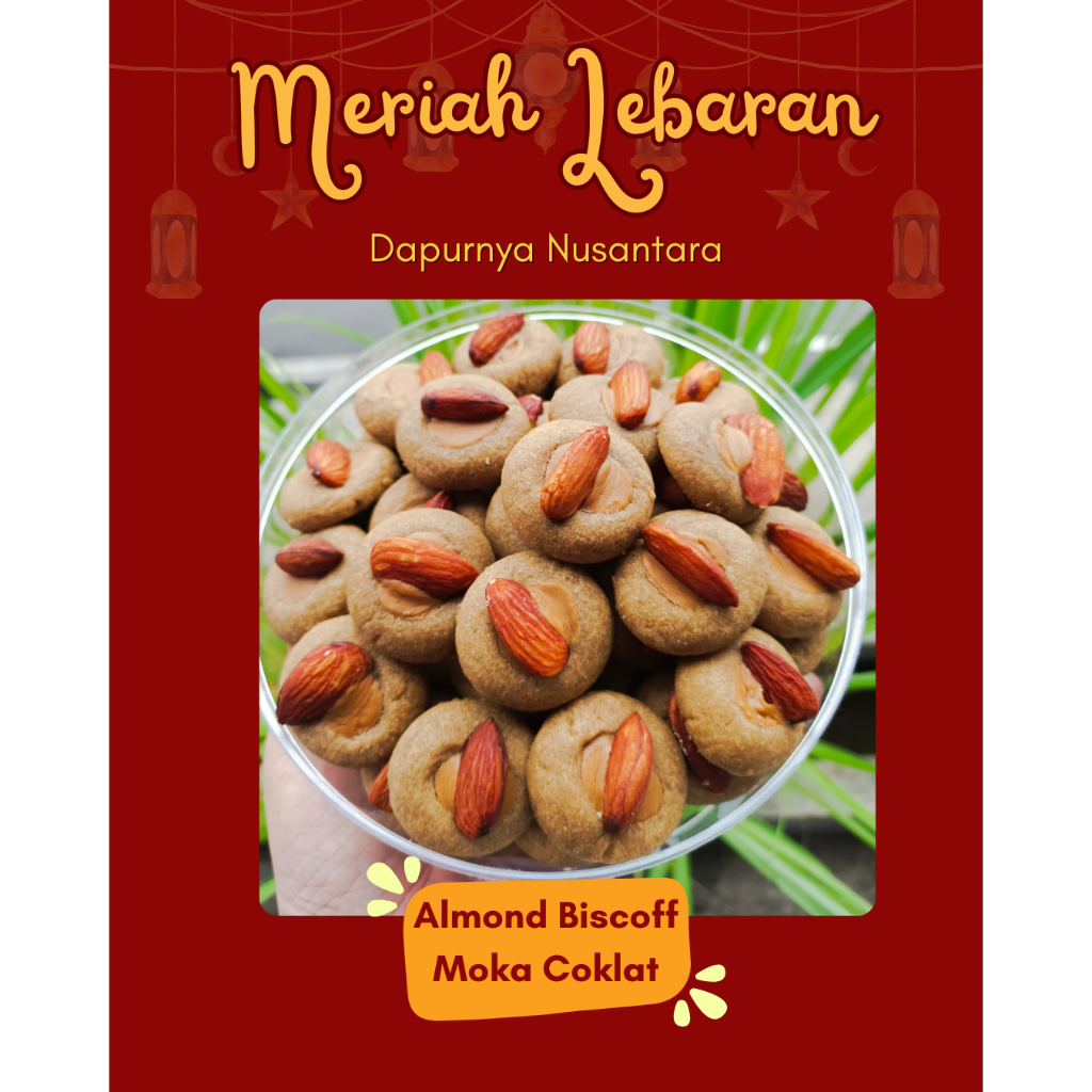 

Meriah Lebaran Dapurnya Nusantara Almond Biscoff Moka Coklat