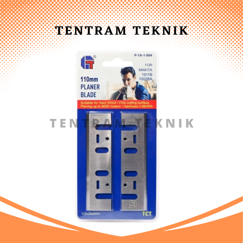 Pisau Planer TCT 1911 GT / TCT Planer Blade GT 1911B Pisau Pasah 11cm Mata Pasah For MAKITA / Planer