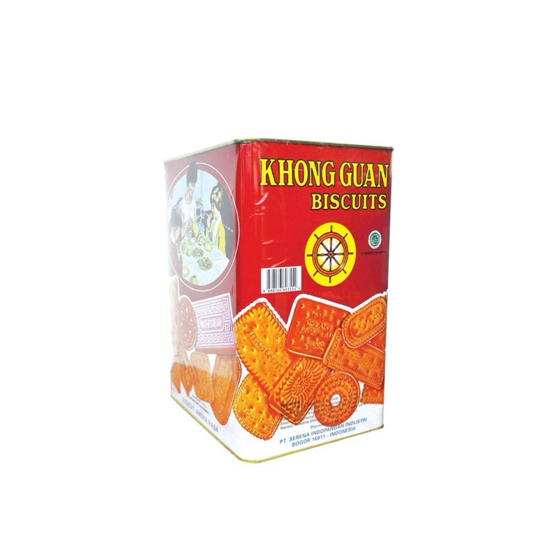 

Khong Guan Biskuit Assorted Merah Kaleng 1,6 kg