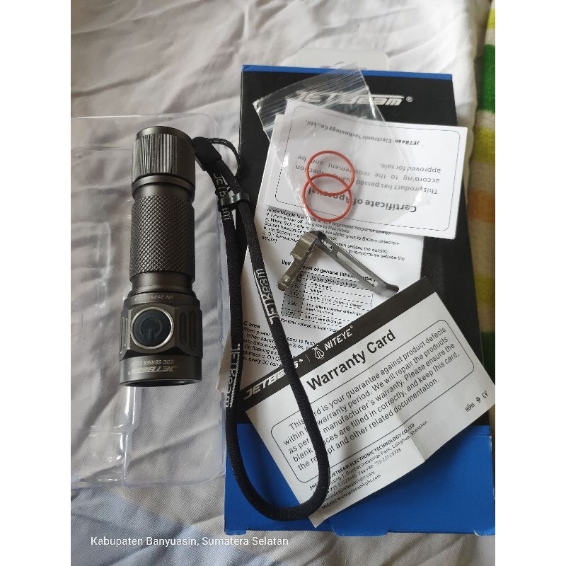 JETBeam EC06 mulus minus AUX