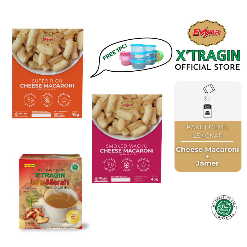 

Paket Cemil Lengkap Spesial X'TRAGIN x Evyna Snacks