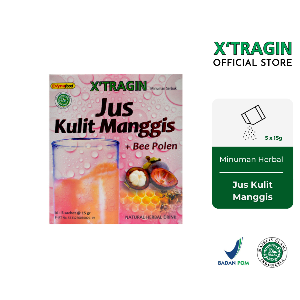 

X'TRAGIN Jus Kulit Manggis Minuman Bubuk