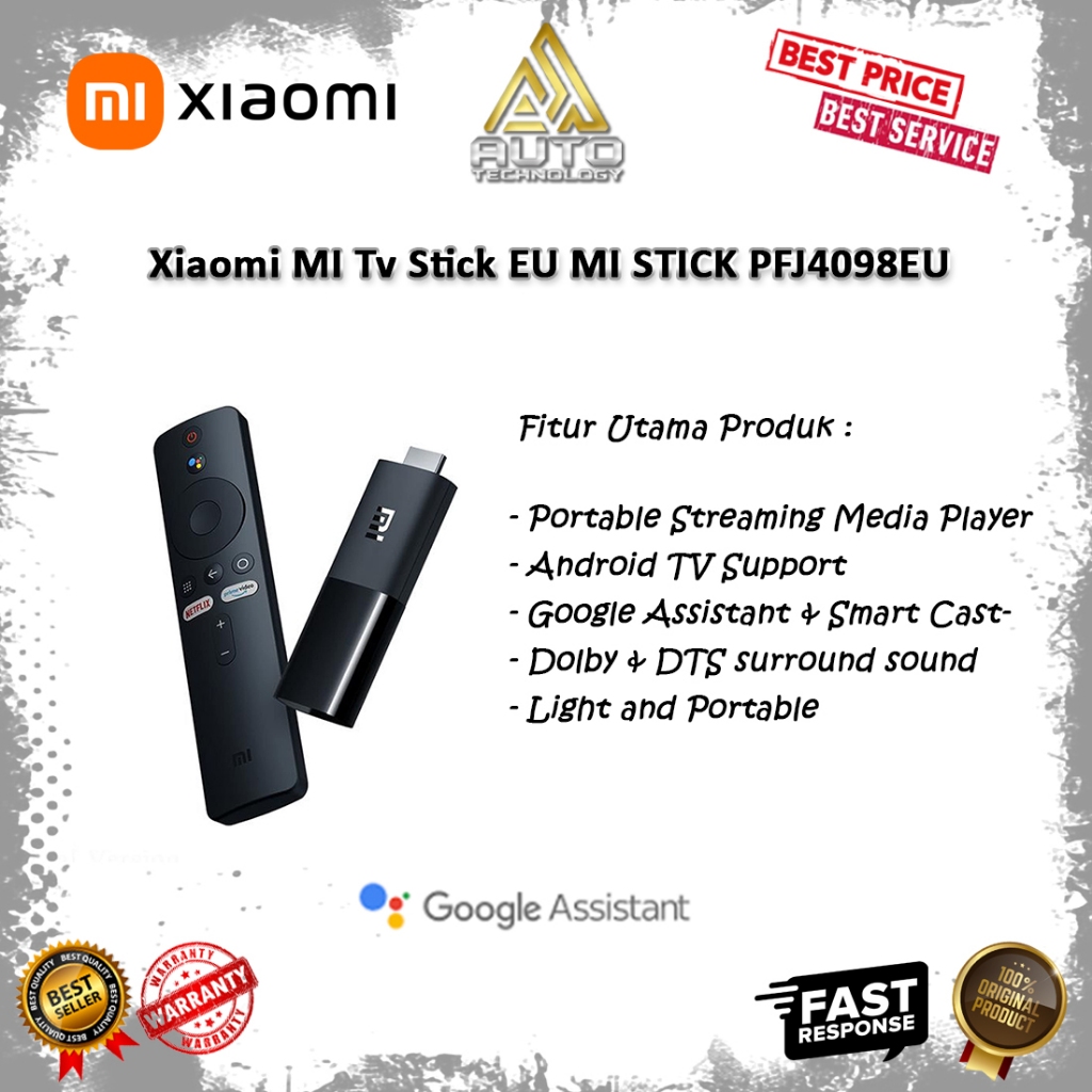 Xiaomi MI Tv Stick EU MI STICK PFJ4098EU