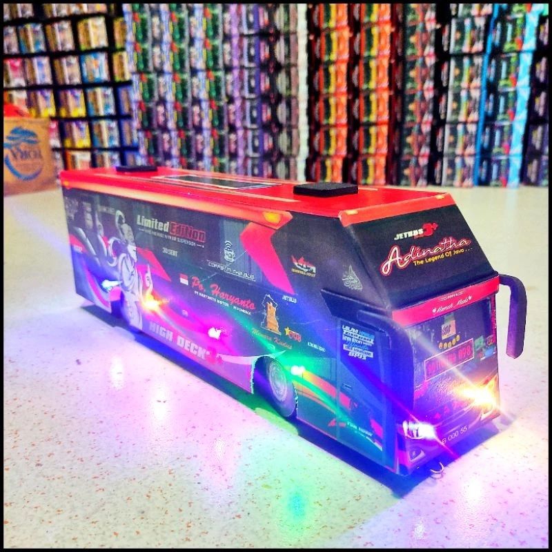 Obral   BUS OLENG Miniatur , keren.