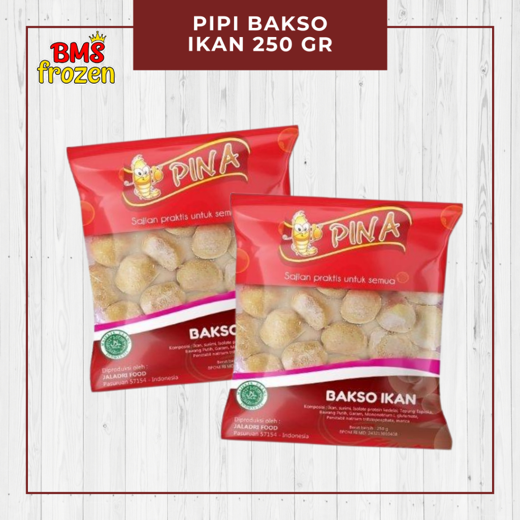 

BMS Frozen Mart | Pipi Bakso Ikan - Stik Ikan - Tempura Ikan