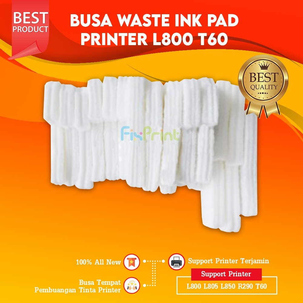Busa Ink Pad Epson R290 T60 Absorber Pembuangan Printer Epson L800 L805