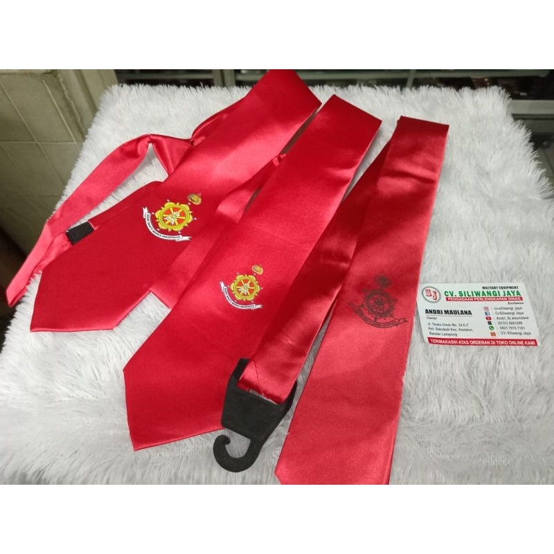 Dasi Merah Logo Reskrim