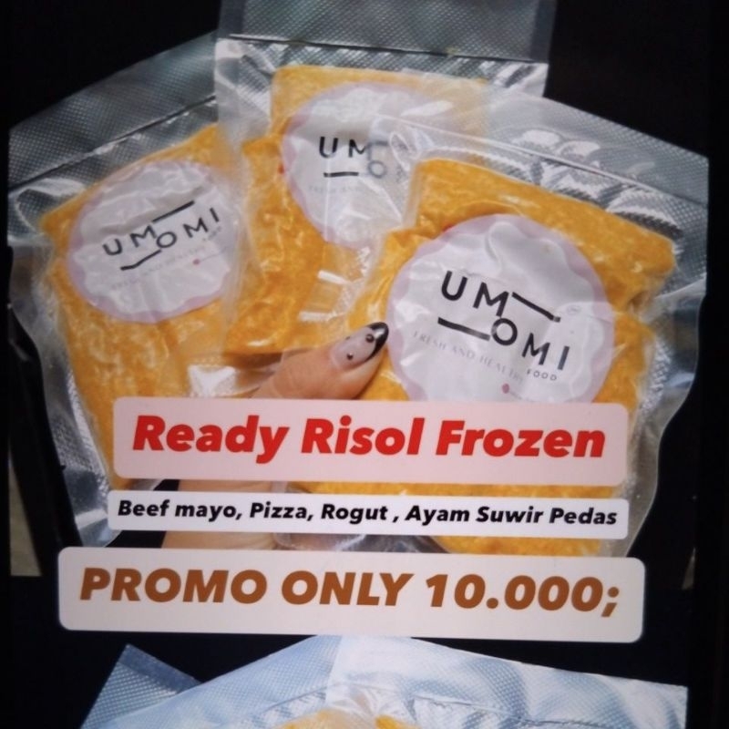 

RISOL FROZEN AYAM SUWIR PEDAS