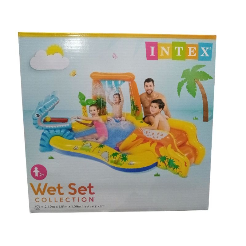 Inflatablestoys - Intex 57444 Dinosaur Play Center Swimming pool