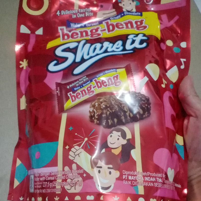 

Beng beng share it Big share pack kemasan 1pack isi 25pc