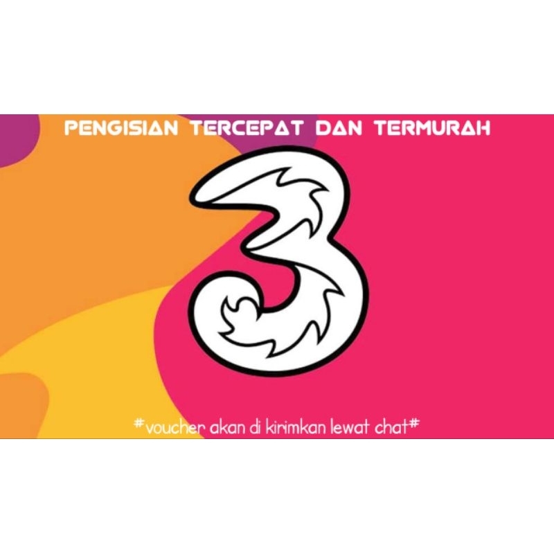 VOUCHER PAKET DATA 3 TRI TERMURAH