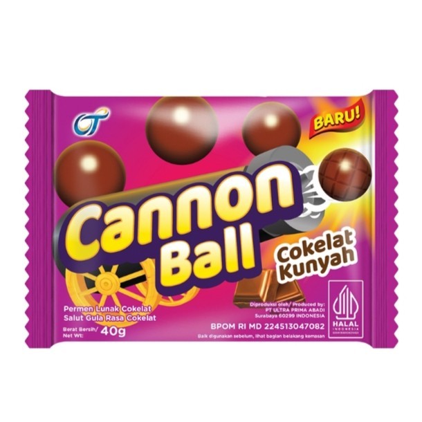 

CANNON BALL CHOCOLATE 40 GR 8991102180580