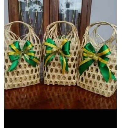 Tas Bambu 20x10 | Anyaman Bambu | Hempers Makanan | Tas Bambu | Tas Anyaman Bambu | Tas Besek | Tas 
