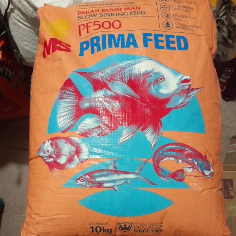 PF 500 Pakan Benih Ikan Lele Nila 10kg/sak
