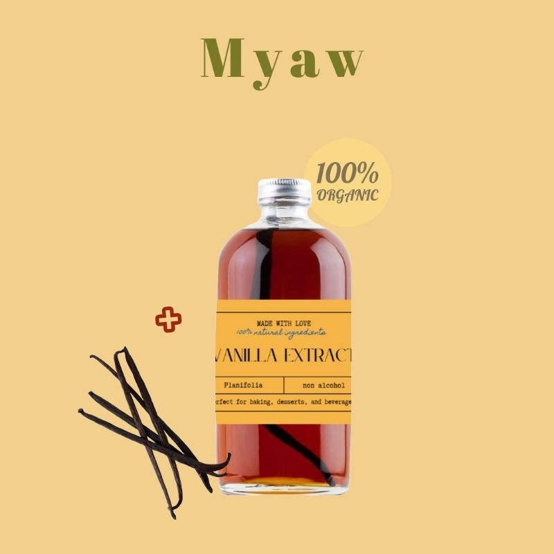 

VANILLA EXTRAC/VANILLA/HALAL(NON ALCOHOL)/VANILLA PREMIUM ISI 120ML